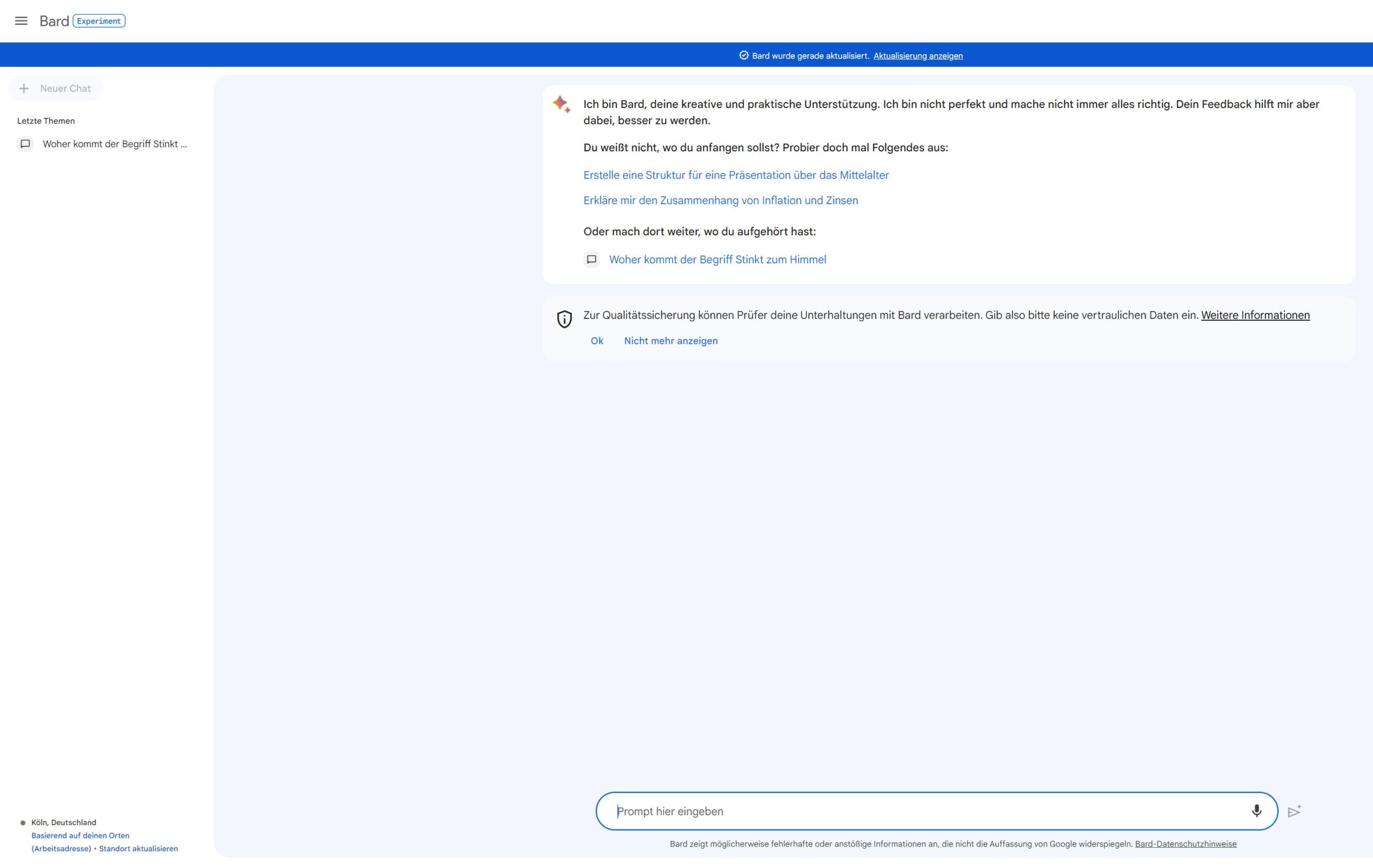 Funktionen und Fähigkeiten von Google Bard