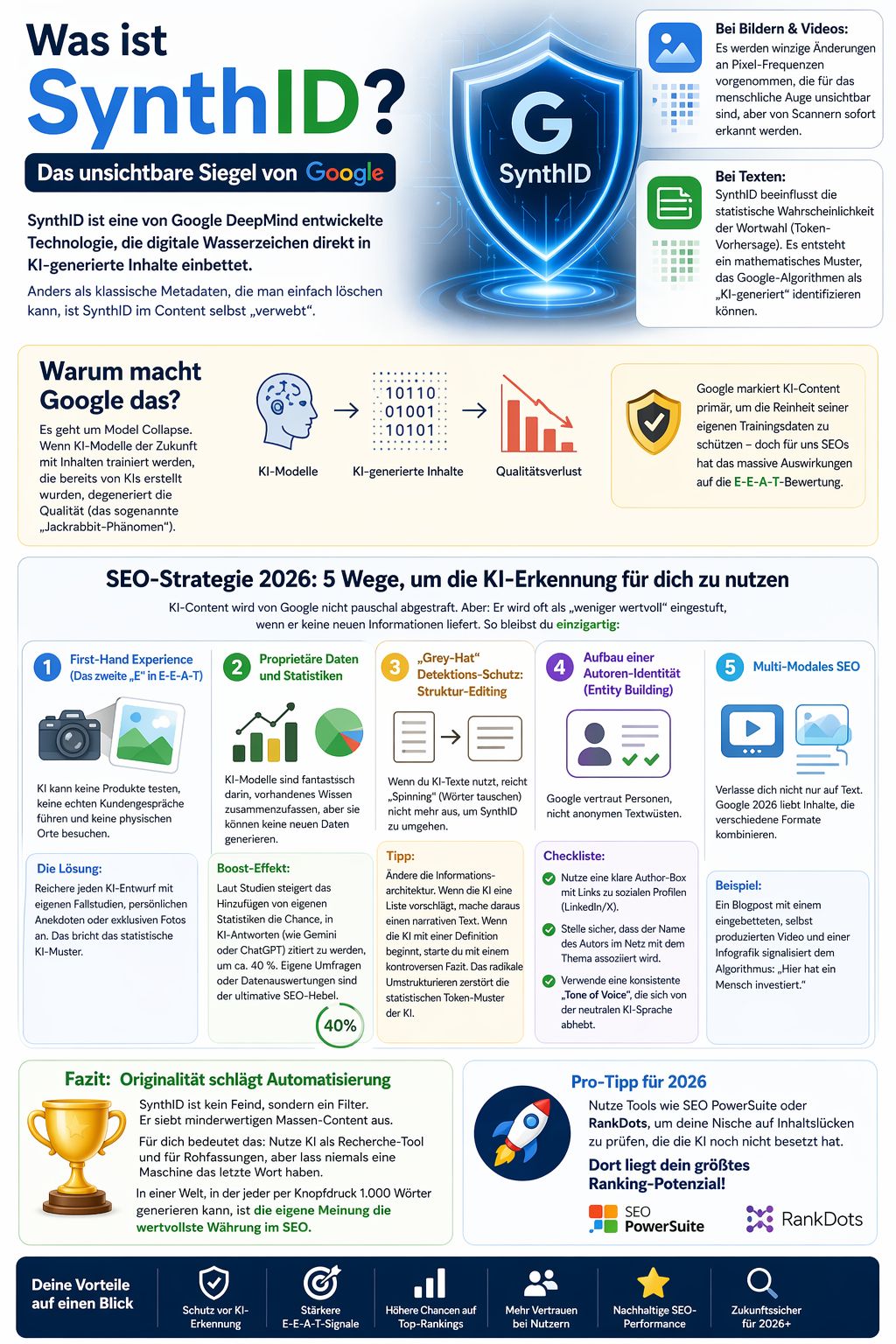 Was ist SynthID Das unsichtbare Siegel von Google