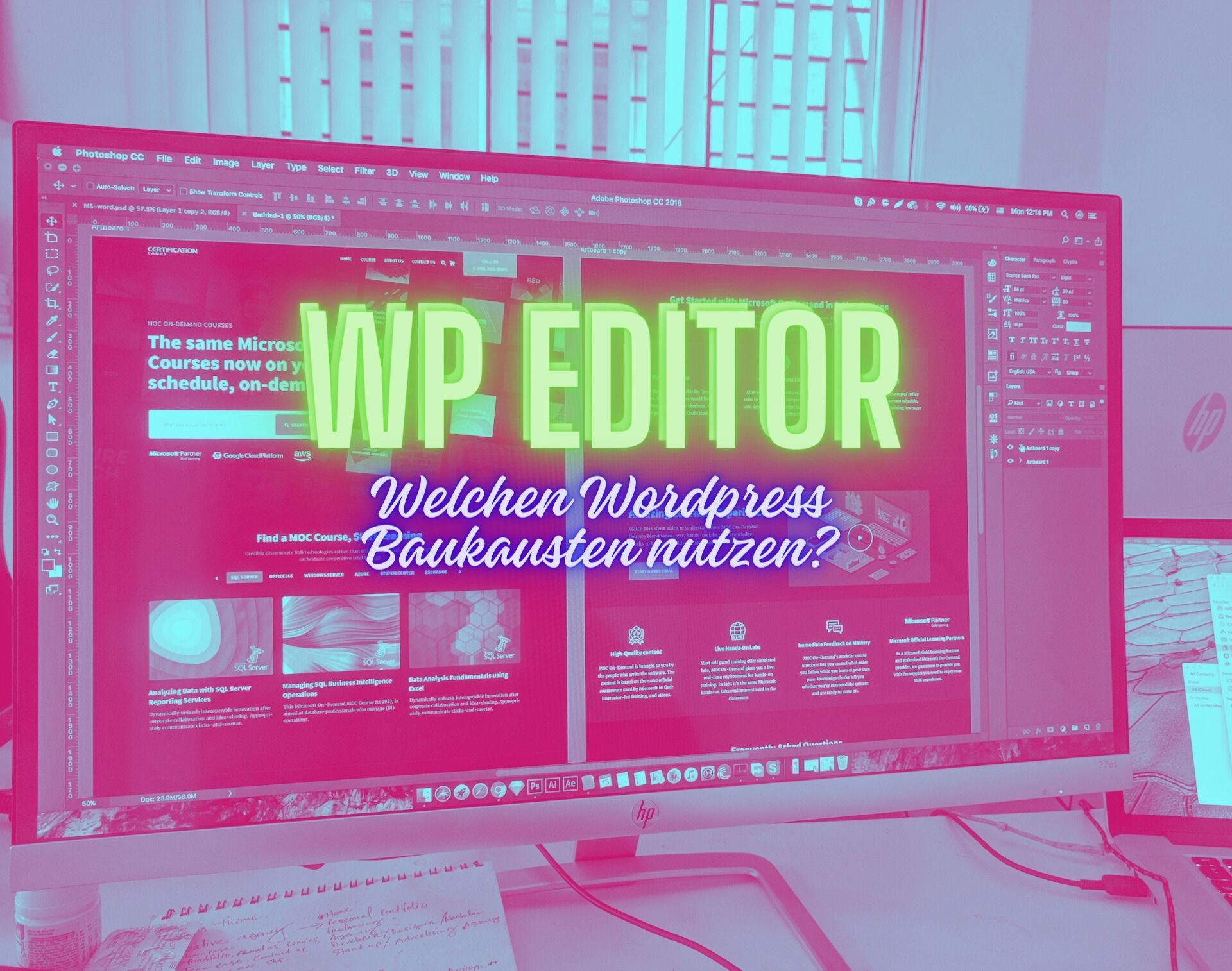 Elementor, Gutenberg, Divi oder WPBakery - WordPress Baukasten Editor